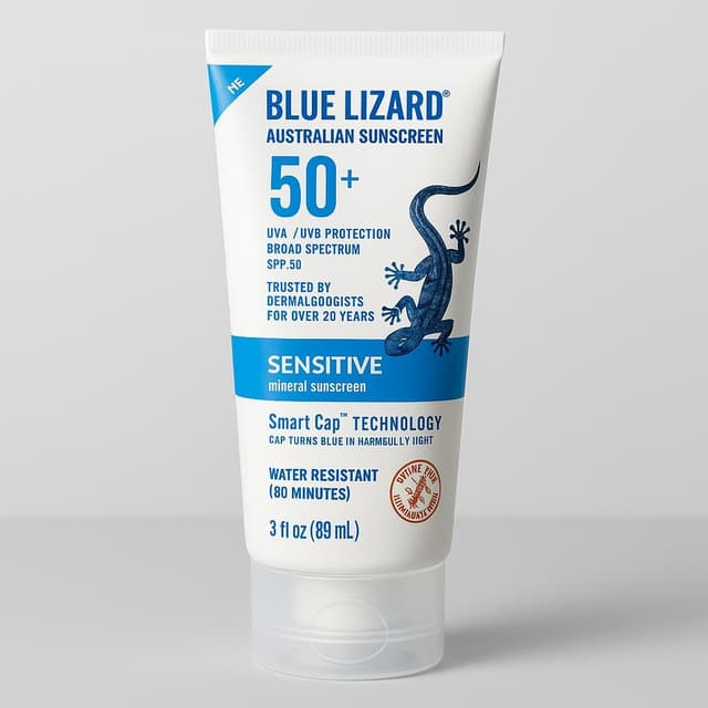 Blue Lizard Sensitive Mineral Sunscreen SPF 50+