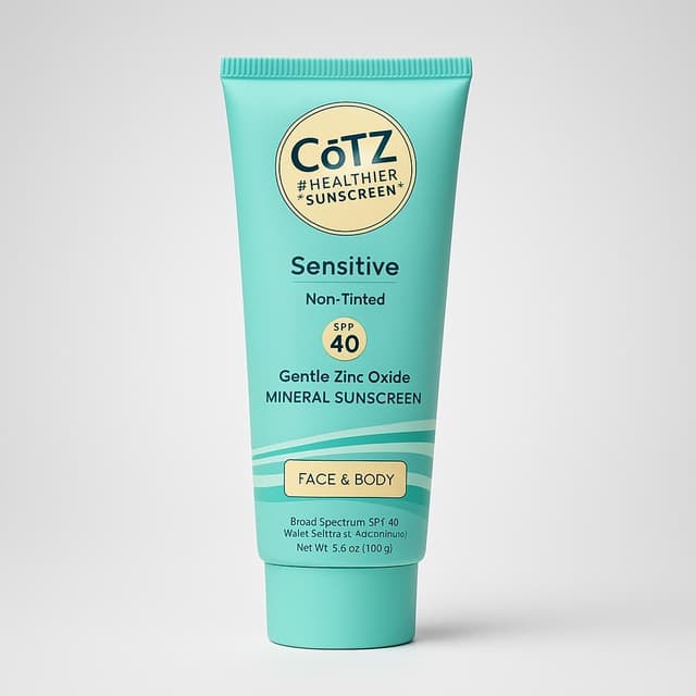 CōTZ Sensitive SPF 40 Mineral Sunscreen