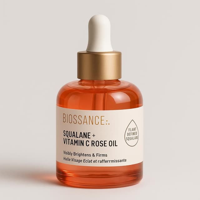 Biossance Squalane + Vitamin C Rose Oil
