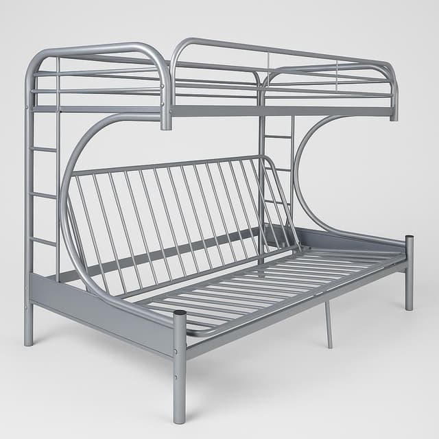 ACME Furniture Eclipse Twin XL Over Queen and Futon Bunk Bed