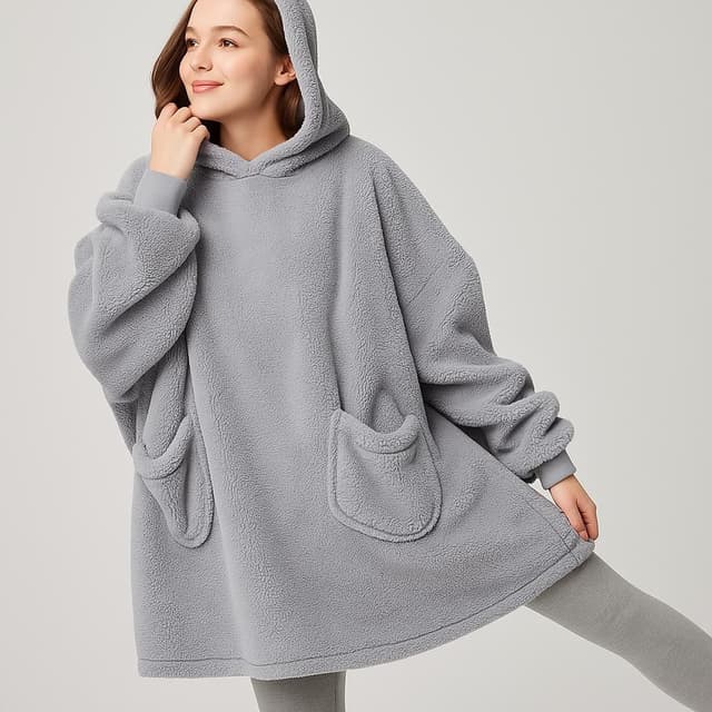 Bedsure Wearable Blanket Hoodie