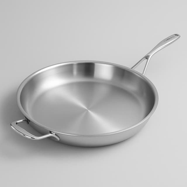 Demeyere Proline Stainless Steel 12.6-Inch Fry Pan