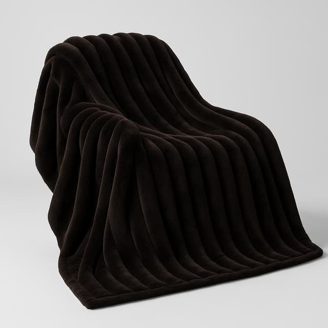 Evergrace Faux Rabbit Fur Blanket