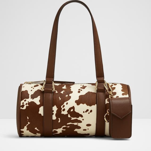 ALDO Lapilli Monogram Barrel Bag