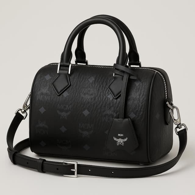 MCM Small Ella Boston Bag