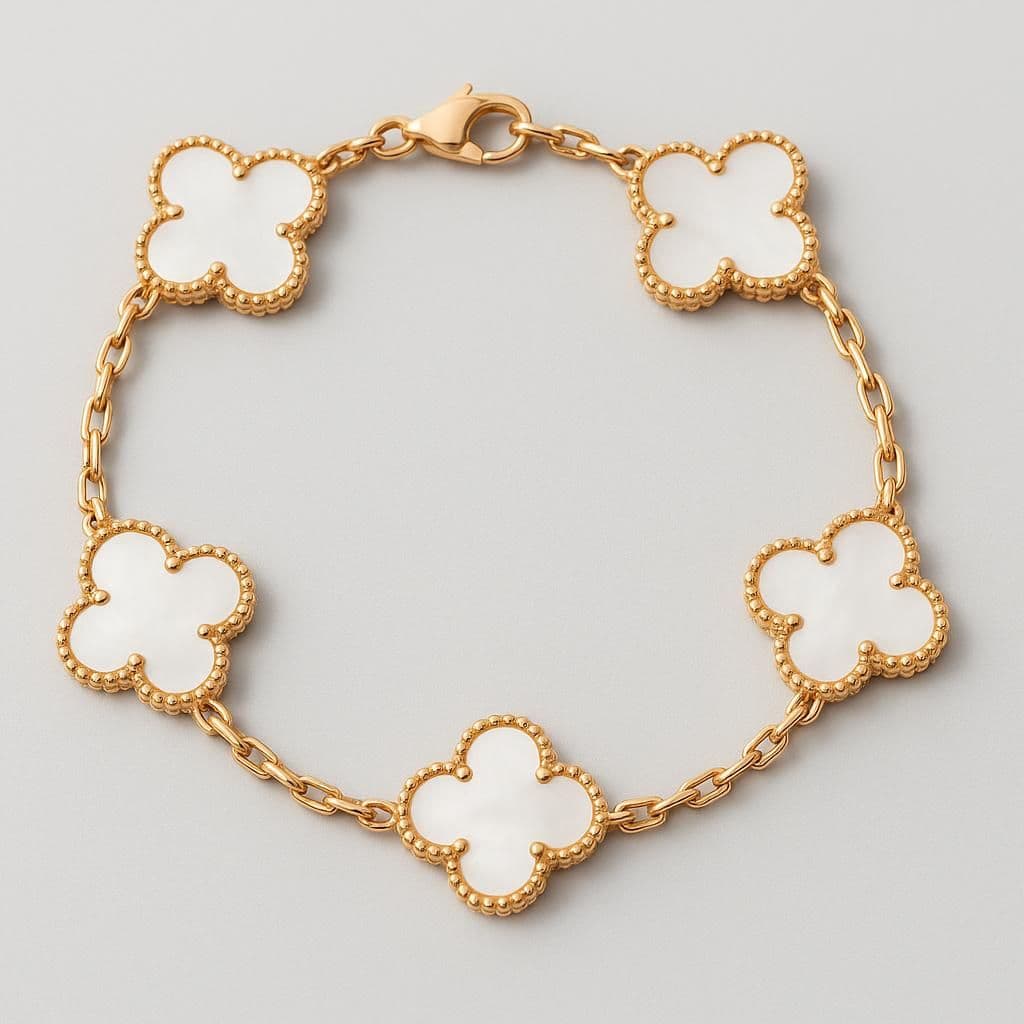 Virtuosa VCA Inspiration Vintage Alhambra Clover Bracelet