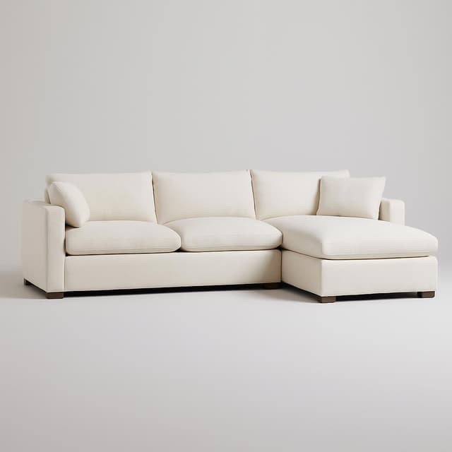 West Elm Harmony Modular 3-Piece Chaise Sectional