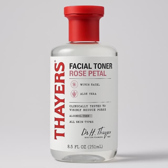 Thayers Rose Petal Alcohol-Free Witch Hazel Facial Toner