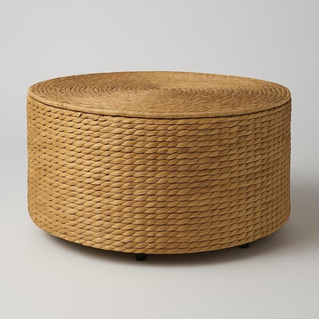 Safavieh Jesse Wicker Storage Coffee Table