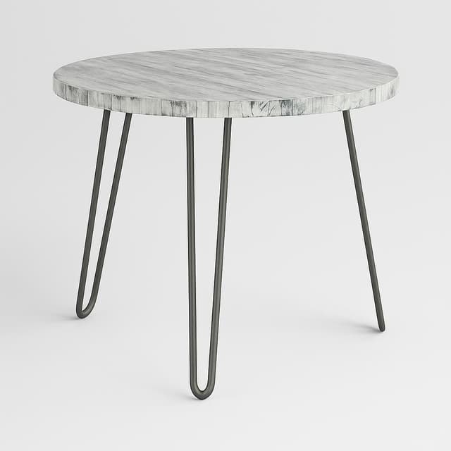 Safavieh Mindy Wood Top Grey / White Wash Dining Table