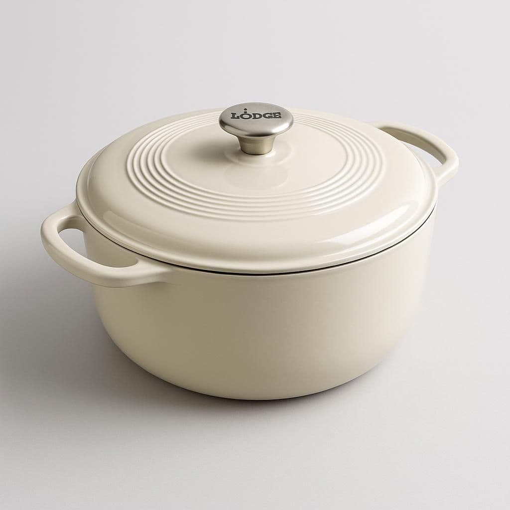 Lodge Enameled Cast Iron Dutch Oven 6 Quart