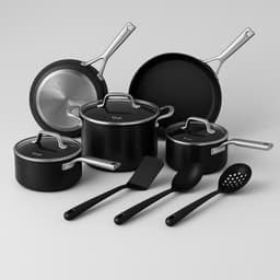 Ninja C69500 Foodi NeverStick Stainless 10-Piece Cookware Set
