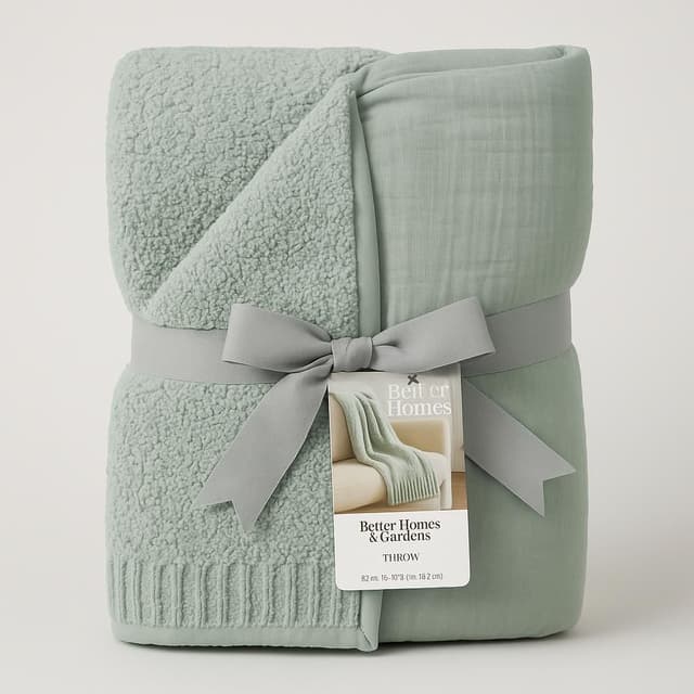 Better Homes & Gardens Cozy Knit Throw Blanket