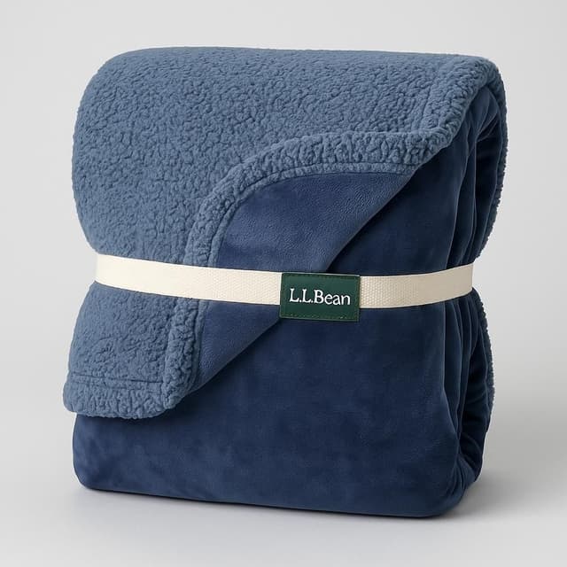 L.L.Bean Wicked Plush Throw